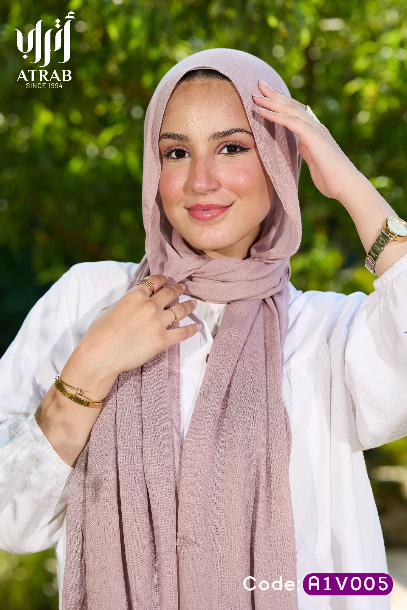Dusty Kashmir scarf