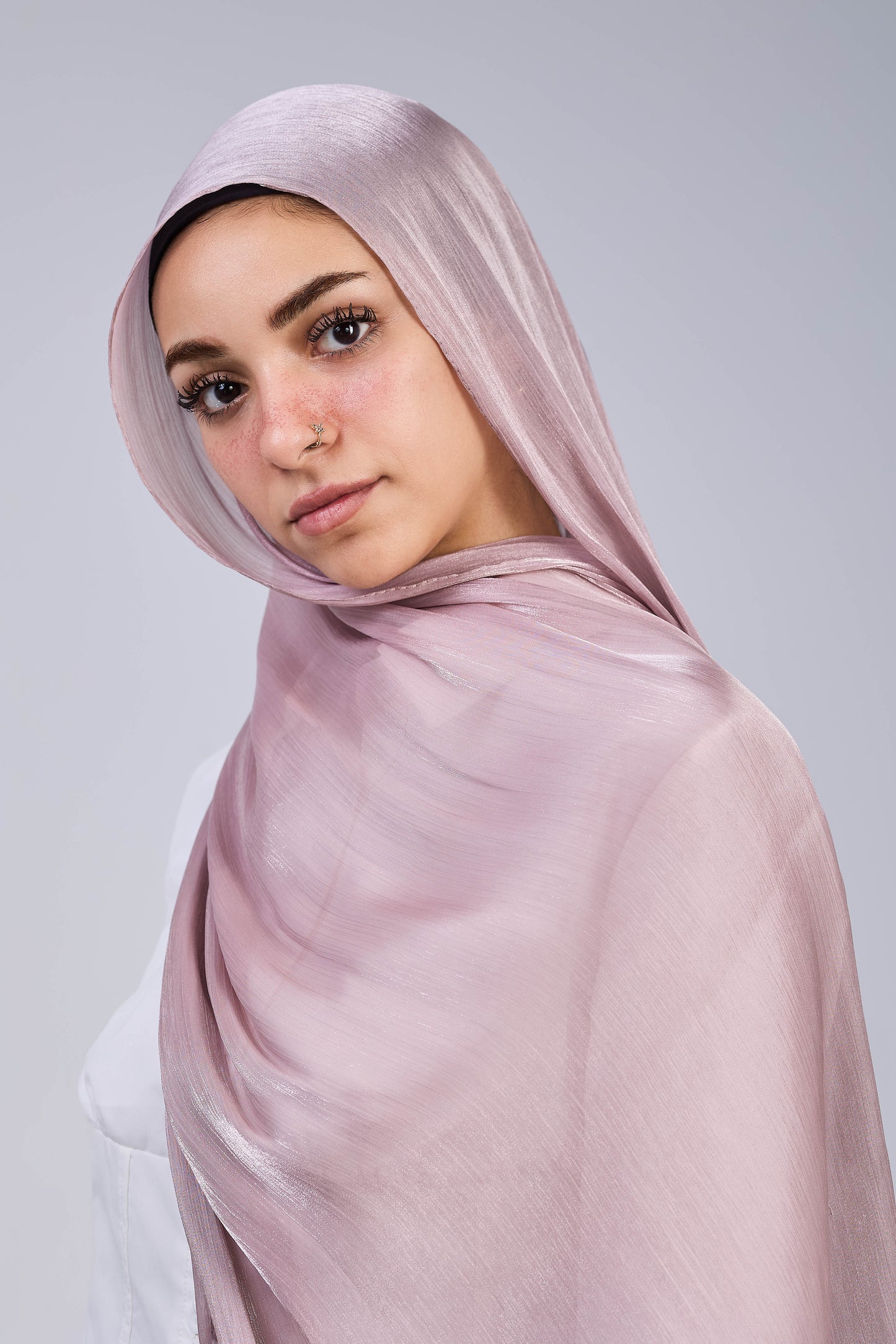 light pink organza