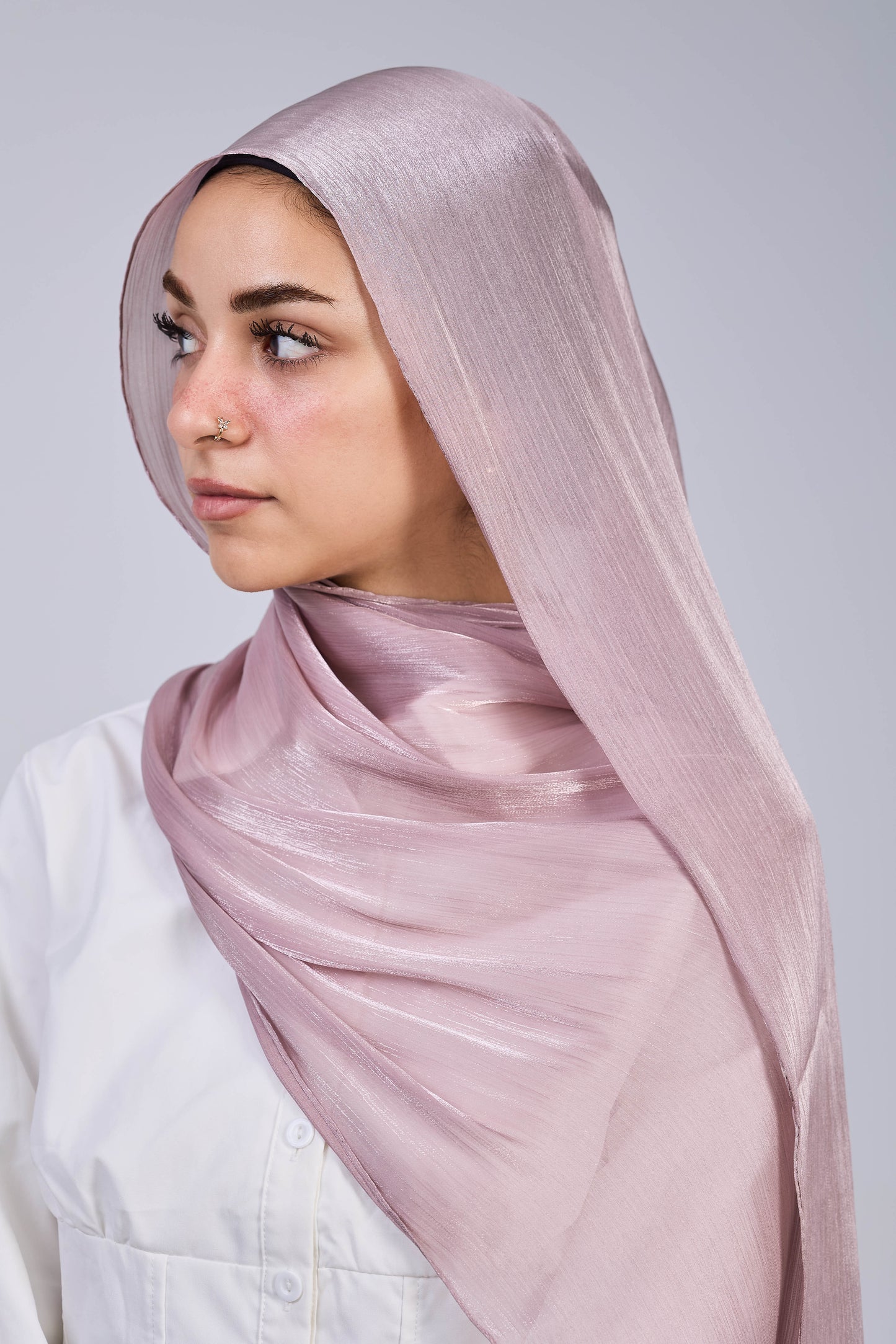light pink organza