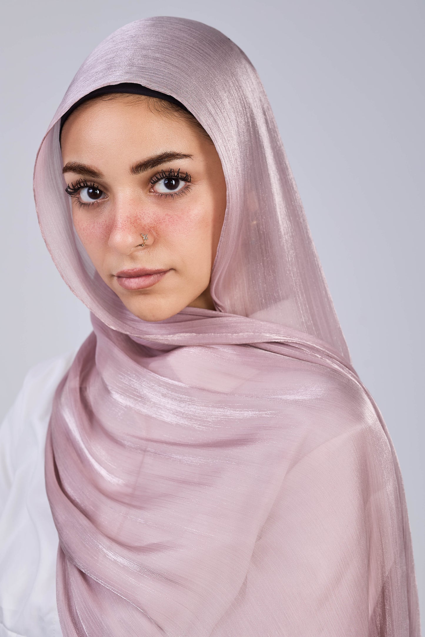 light pink organza