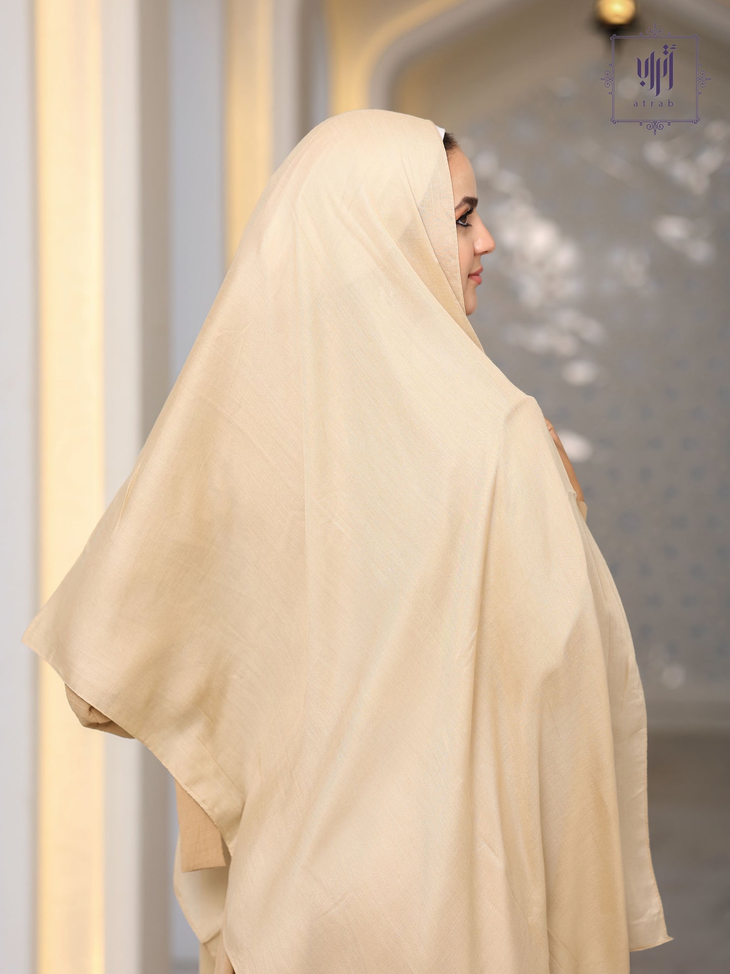 Beige scarf