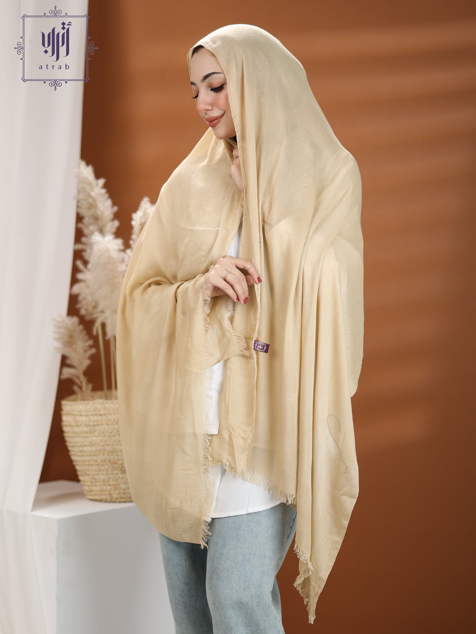 Beige Scarf