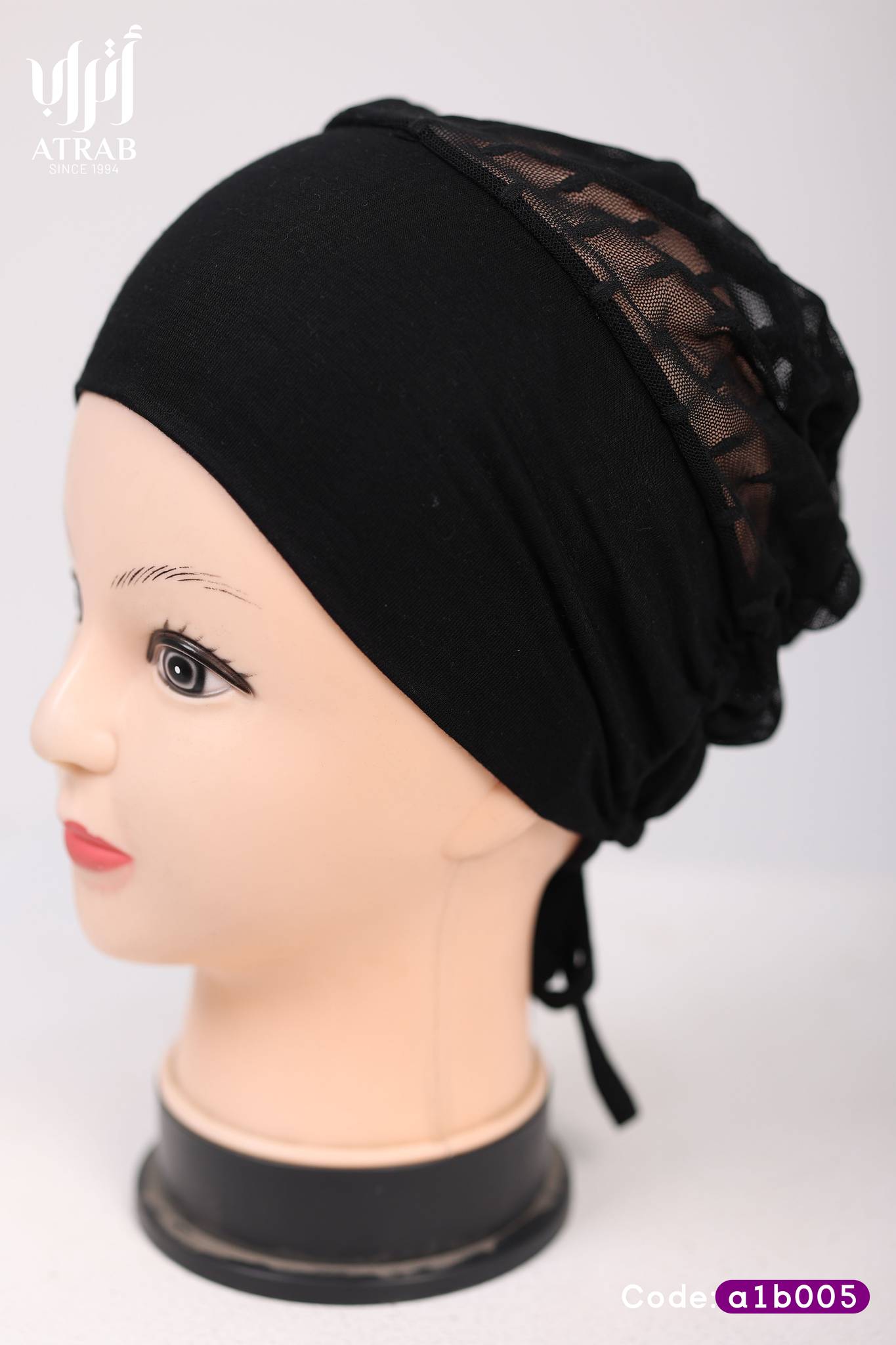 Black healthy bonnet