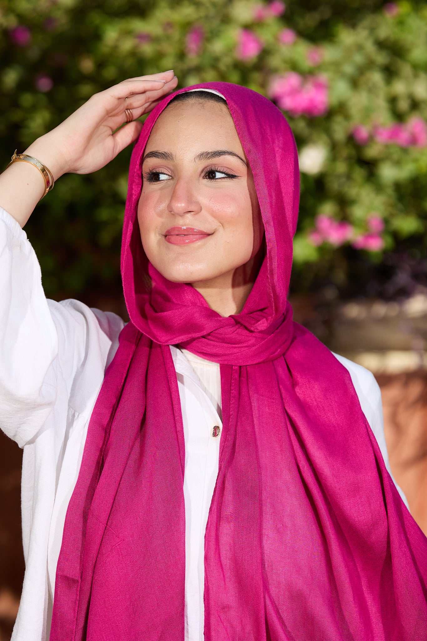 Fuschia Scarf