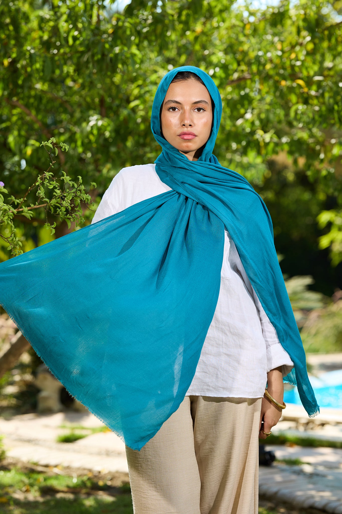 Ocean Blue scarf