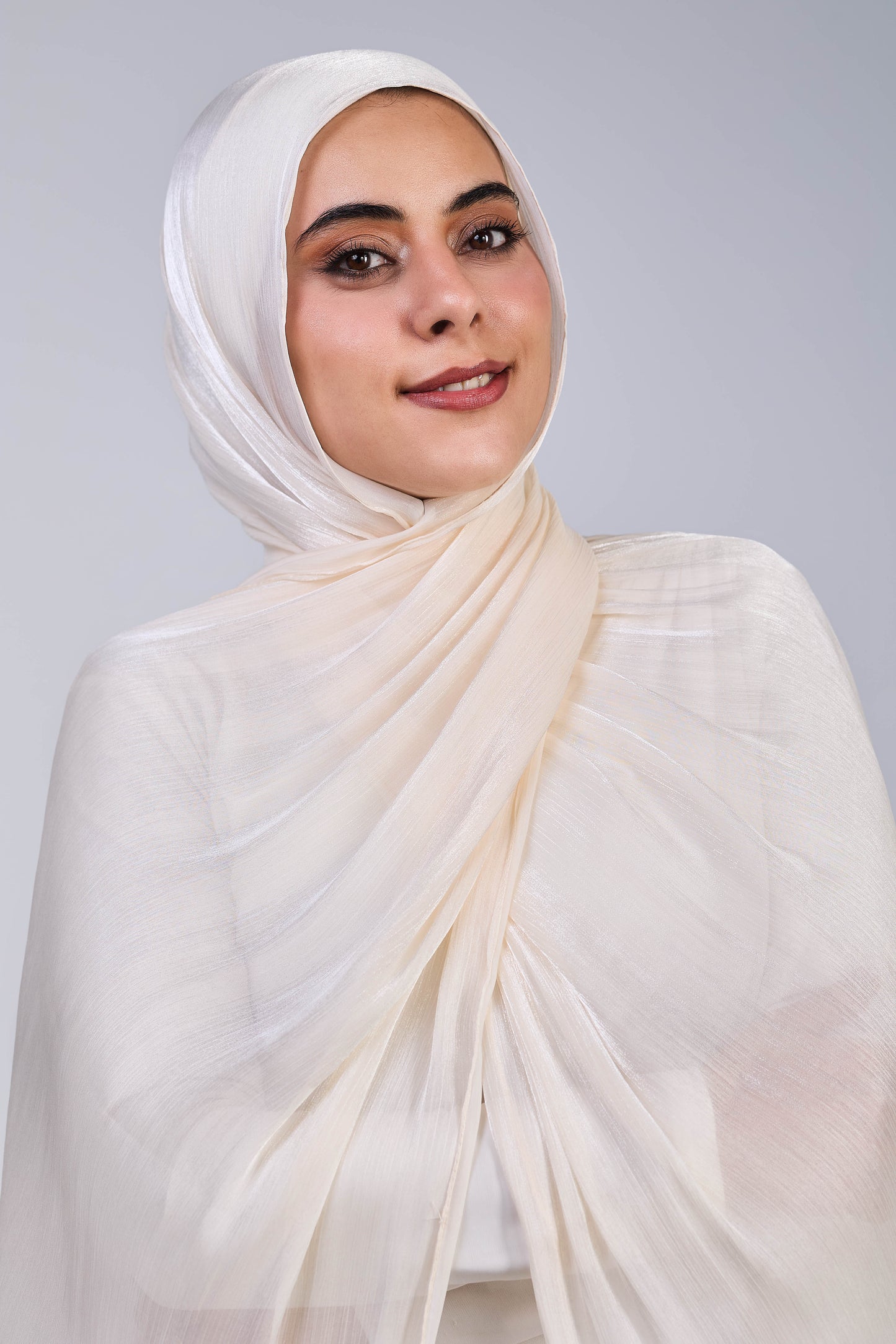 Light Silver organza