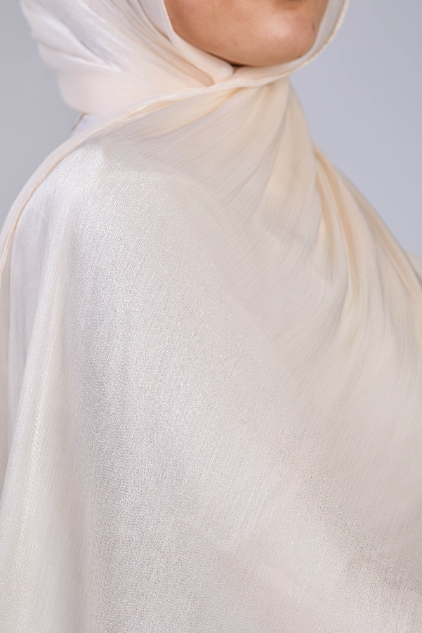 Light Silver organza