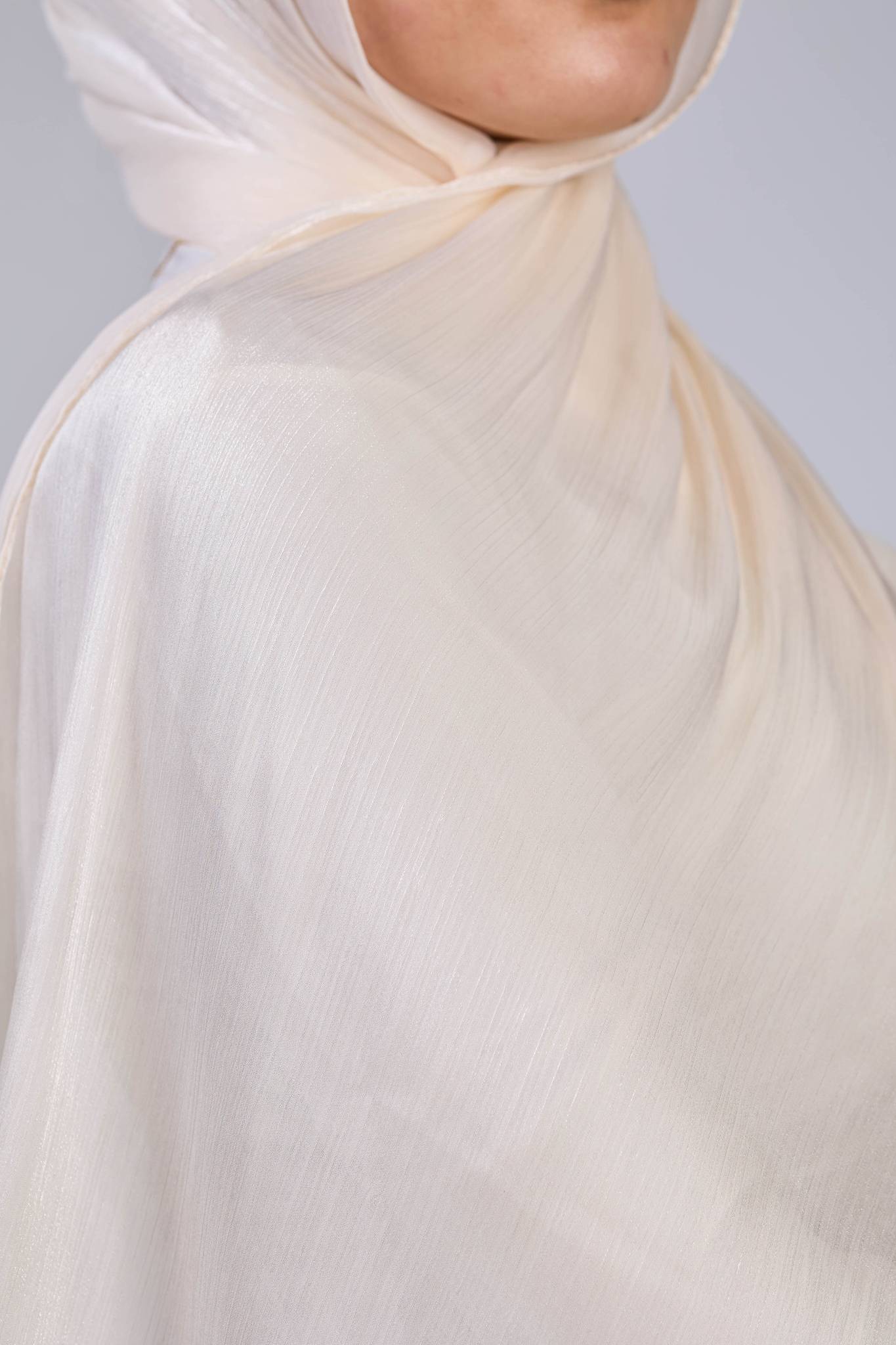 Light Silver organza