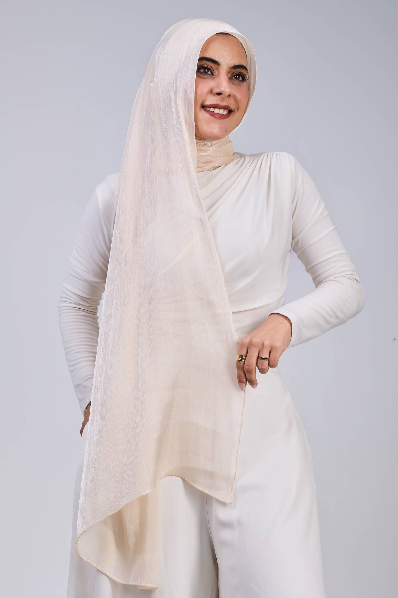 Light Ivory organza