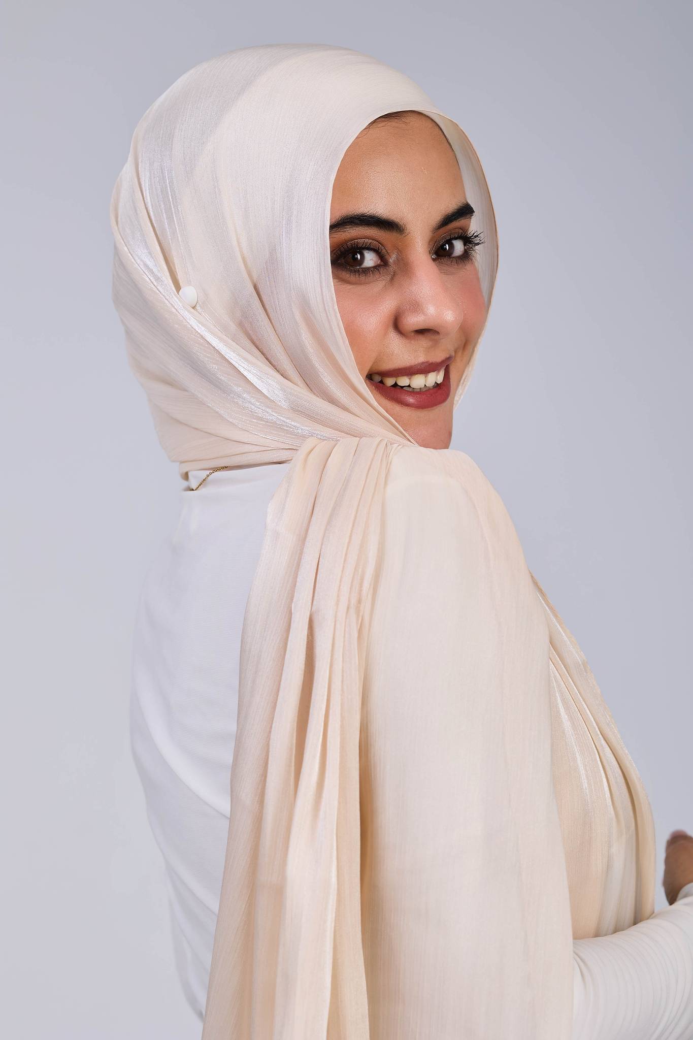 Light Ivory organza