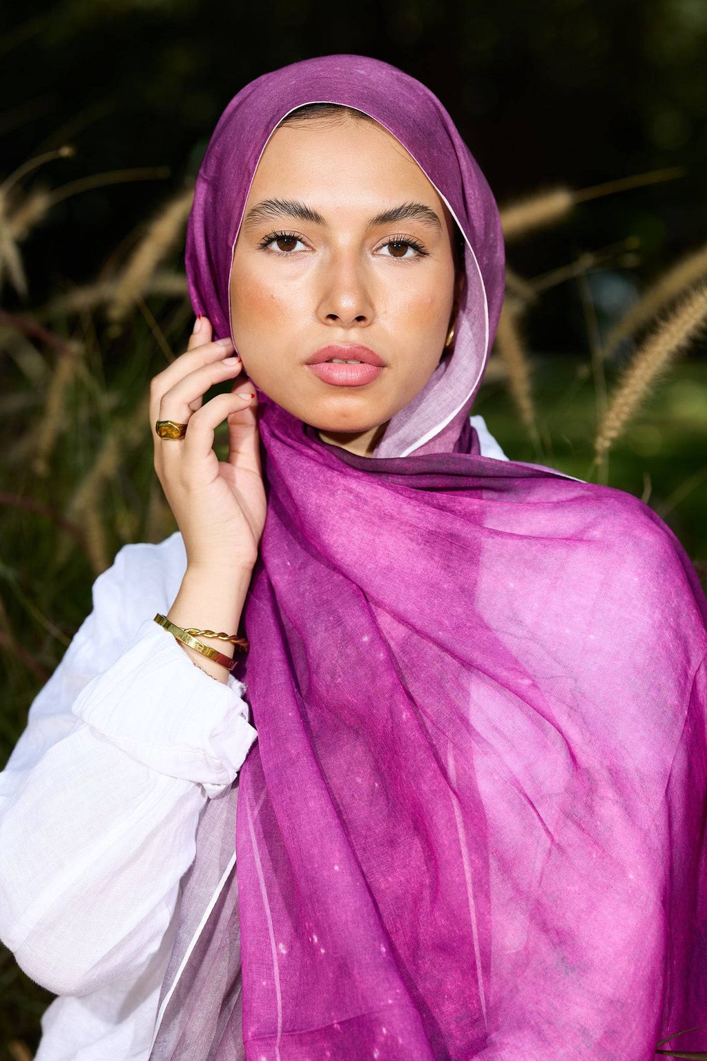Fuschia & Dark Kashmir