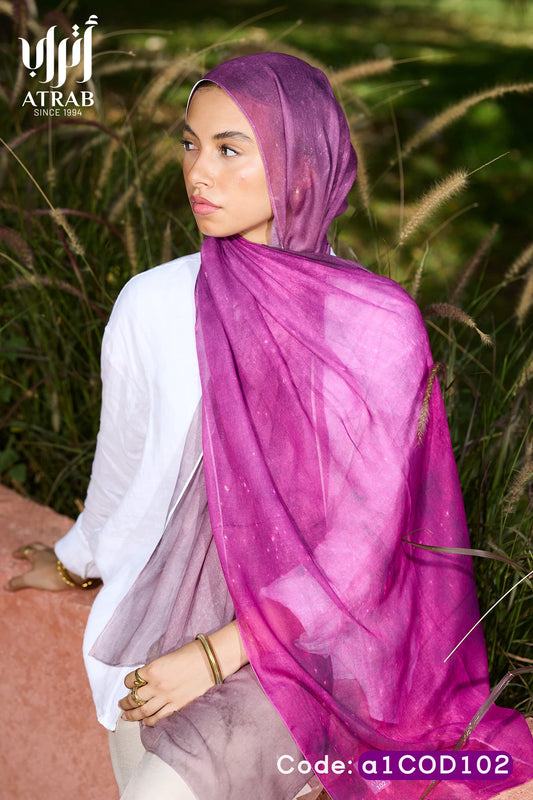 Fuschia & Dark Kashmir