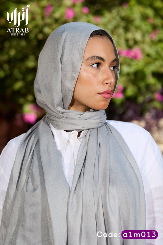 Gray scarf